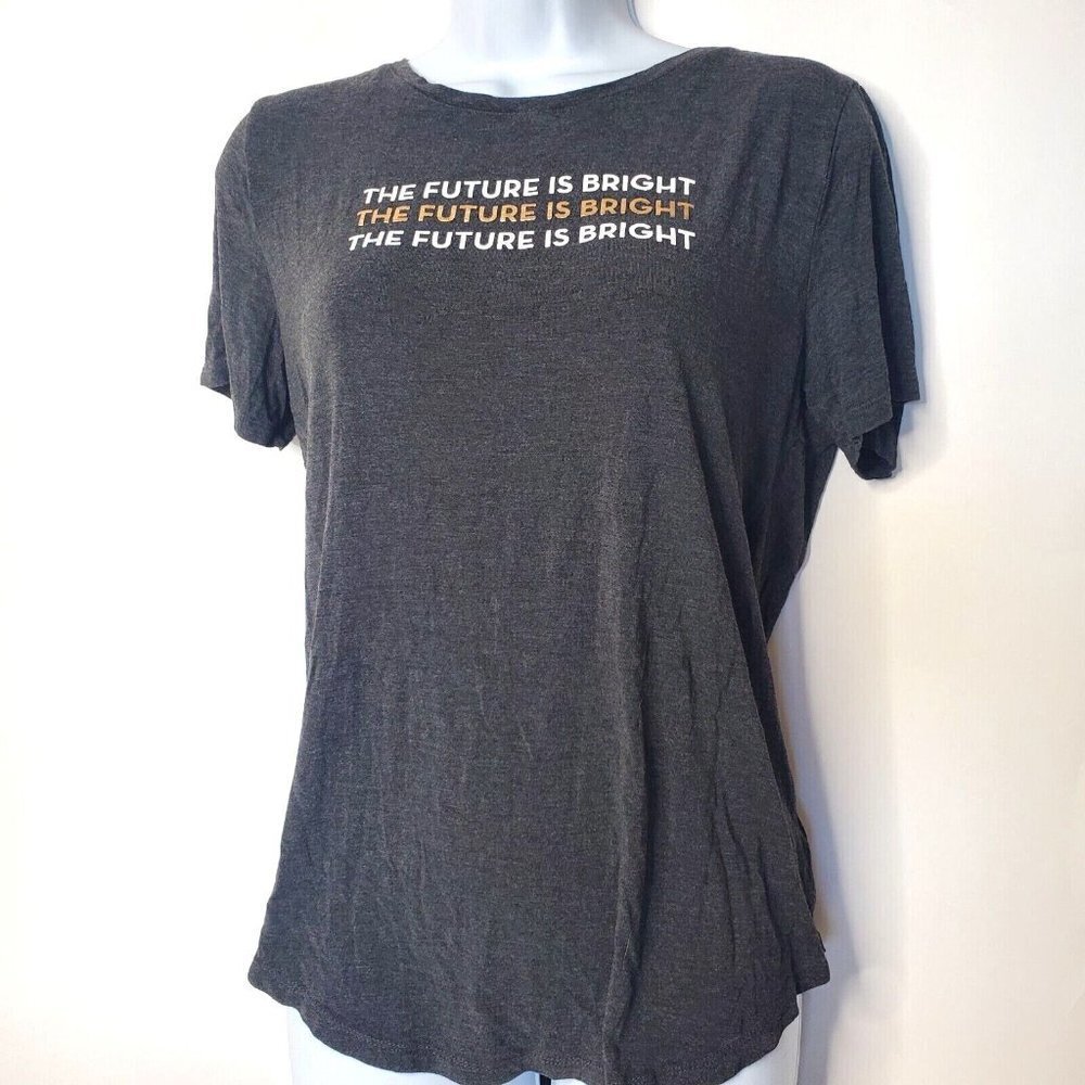 Old Navy Women's Size Medium Luxe Shirt Gray Comfort